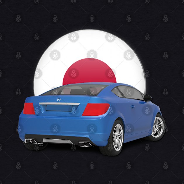 Acura Car Concept Blue vehicles, car, coupe, sports car 16 by Stickers Cars